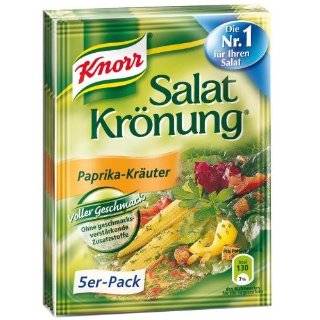 Knorr Salat Kronung Paprika Krauter (Salad Herbs with Paprika), 5 