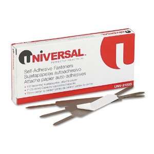  Universal  Self Adhesive Paper And File Fasteners, 1 