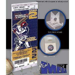   Ticket Chicago White Sox 2005 World Series Mini Mega Ticket   Game 2