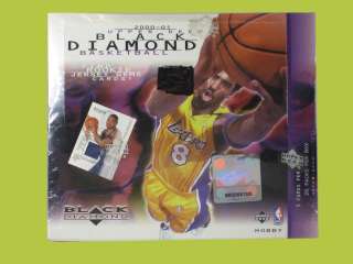 2000 01 UPPER DECK Black Diamond BASKETBALL HOBBY BOX  
