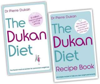 The Dukan Diet Recipe Book Pierre Dukan Collection Set  