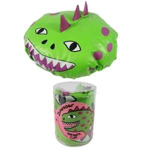  Fun Green Dinosaur Shower Cap Beauty