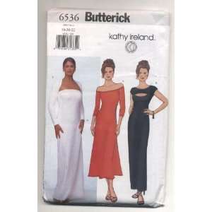   Butterick Formal Dress Sewing Pattern # 6536 Arts, Crafts & Sewing