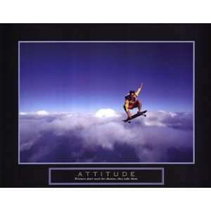  Attitude   Skateboarder   Poster (28x22)