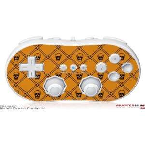  Wii Classic Controller Skin   Halloween Skull and Bones by 