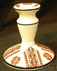 Ukrainian Ceramics Traditional Art Candle Holder flaws  