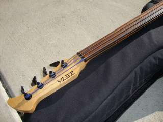 Zeta Crossover Bass guitar upright electric EUB 4 string w/ bout and 