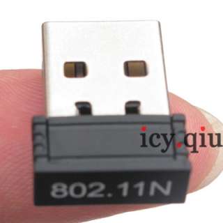 Mini USB Wireless LAN Network Adapter Card 802.11n/b/g  