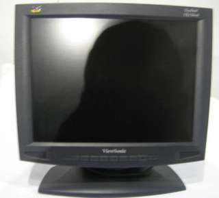 ViewSonic VE150MB black lcd monitor vga 15 inch  