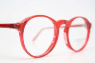 NOS vintage Zyloware Jordache red P3 style eyeglass frames retro eye 