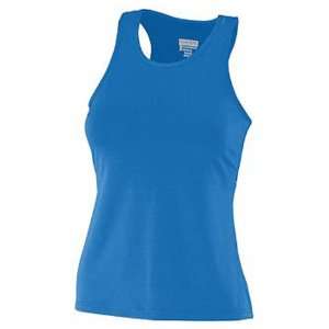 Poly/Spandex Solid Racerback Volleyball Tank ROYAL WS  