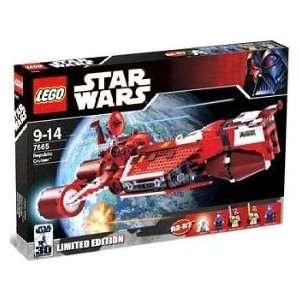  Lego Republic Cruiser   Star Wars   Episode 1   7665 Toys 