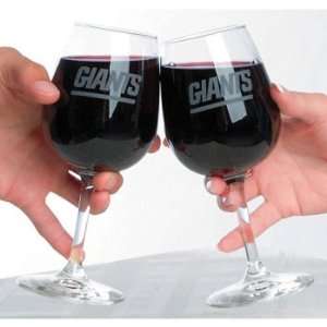  Giants Hunter NFL Wine Glass Set