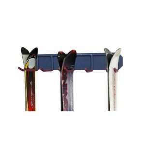    Gear Up Tres   3 Pair of Skis Wall Mount Storage