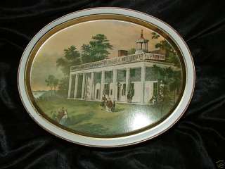 Currier & Ives Sunshine Biscuit Tin Metal West Point  