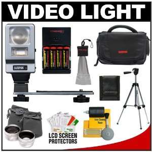 Sunpak FL VL Combination Camera Slave Flash / Camcorder Video Light 