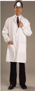 Dr. Lab Coat Adult Costume includes one white poly/cotton lab coat 