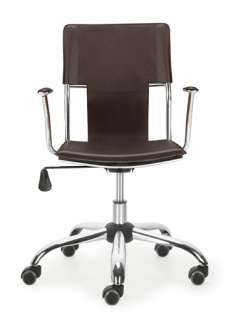 Modern Z Leather Computer Office Task Chair 4 Colors  