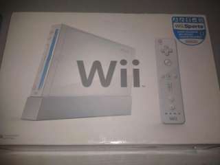 Nintendo Wii System Console W/ Wii Sports Bundle 004549688026  