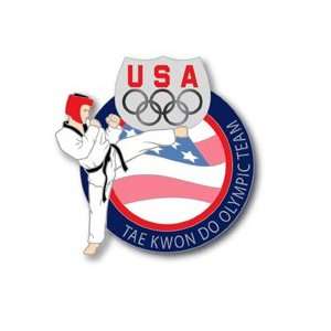    USOC Olympic Team Athletes Tae Kwon Do Pin