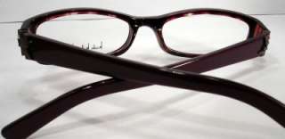 NICOLE MILLER new Women Eyeglass Frame Wine Not Red  