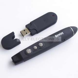 laser pointer pen usb wireless presenter with memory 2gb with a nice 