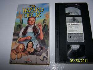 Judy Garland The Wizard of Oz MGM/UA M600001 1995 VHS 027616000132 