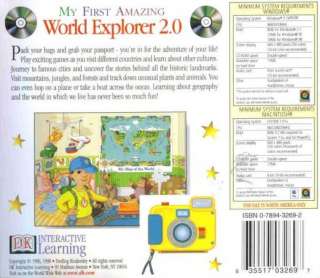 My First Amazing World Explorer 2.0 PC MAC CD kids learn about maps 