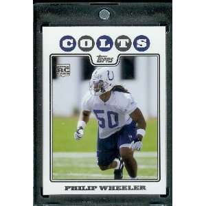  2008 Topps # 414 Philip Wheeler ( Georgia Tech ) RC 