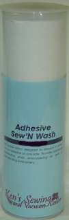 Adhesive Sew n Wash Embroidery Stabilizer New  