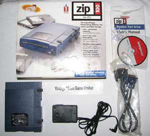 Iomega 100 MB Z100P2 PC Parallel Port COMPLETE IN BOX  