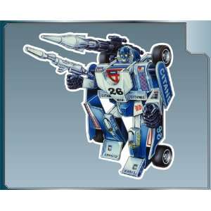    MIRAGE Vinyl Decal 4 Transformers G1 Sticker 