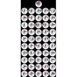  Barack Obama The 50 State 51 pin back button collection 