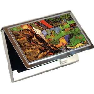   in Auvers By Vincent Van Gogh Business Card Holder