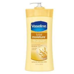 Vaseline Total Moisture, Body Lotion, Pure Oat Extract, Packaging May 