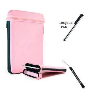  Pink High Quality Hard Nylon Cube Carrying Travel Case For Verizon 
