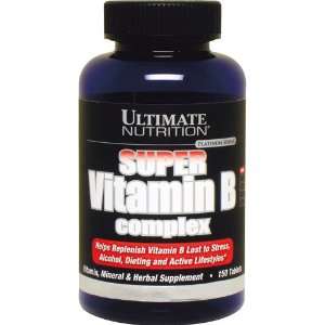 Ultimate Nutrition Super Vitamin B Complex, 150 Tablets  