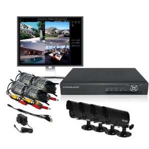   CH CCTV Security IR Outdoor Camera DVR System 500GB