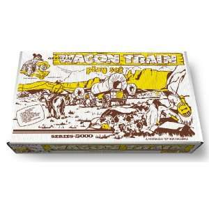  Marx Official Wagon Train   Series 5000 Play Set Box 