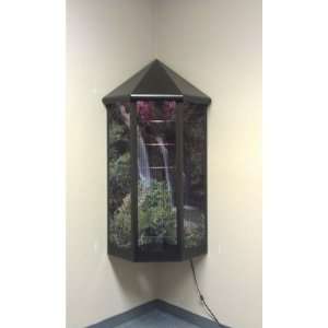  Kozy Corner Wall Mounted Bird Cage with a Wire Front Panel 