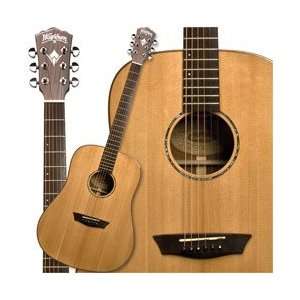  Washburn Solid Wood Series WD760SW Dreadnought Acoustic Guitar 
