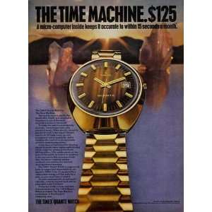  1972 Timex Quartz Watch Advertisement (Color) Everything 