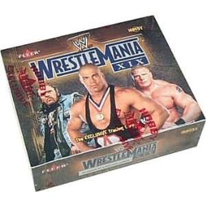  WWE Wrestlemania Xix Wrestling Trading Cards HOBBY Box 