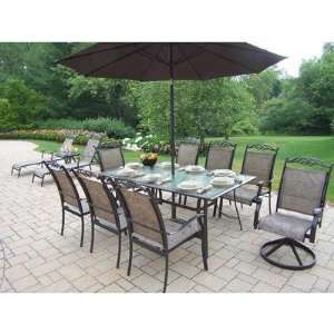  Oakland Living 10605 14 CF Cascade Sling Outdoor Dining 