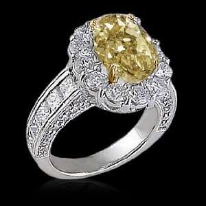   01 carat diamonds yellow canary engagement ring gold 