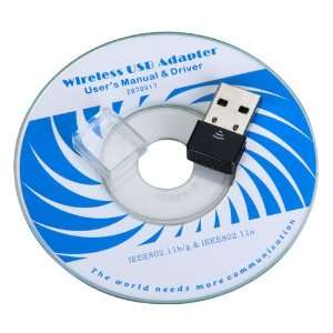   150Mbps USB WiFi Wireless LAN 802.11N Adapter