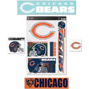  Wincraft Chicago Bears Decal Pack